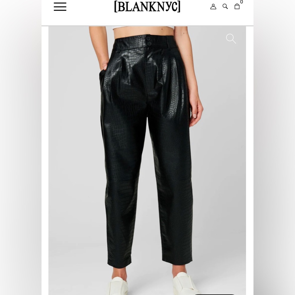 NWT Blank NYC STAY REAL PANT size 24